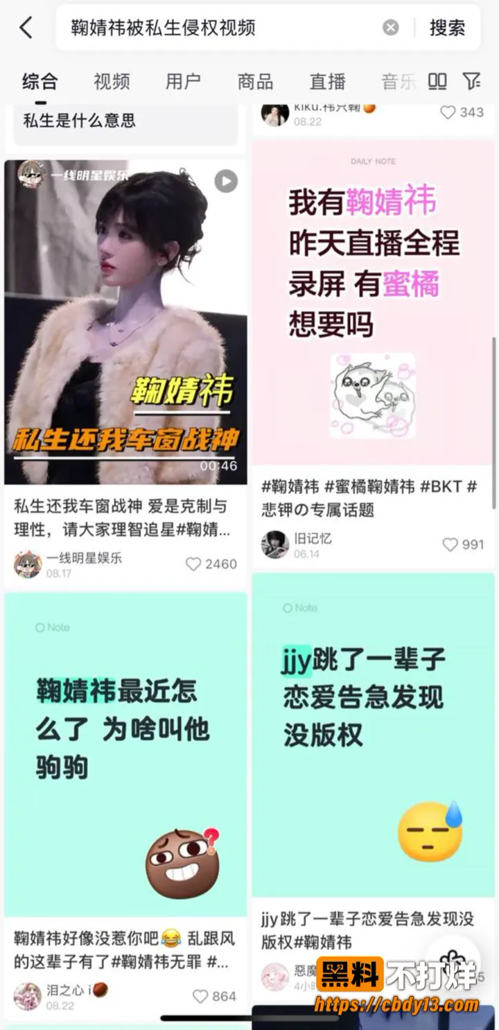鞠婧祎被私生侵犯视频09