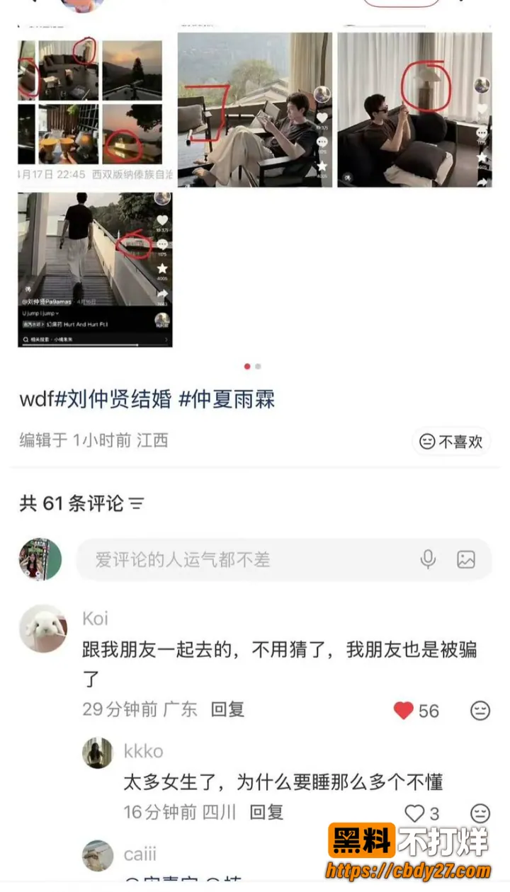 内娱男歌手刘仲贤官宣结婚后遭爆料05