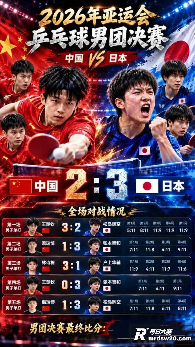 亚运国乒男团九连冠梦相关图片5